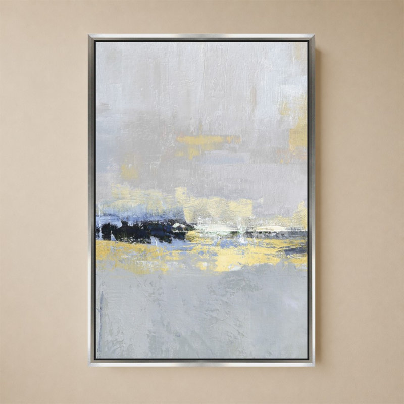 «After the Storm - Calm» par Paul Duncan - Impression sur toile, 64" H x 44" W, Silver