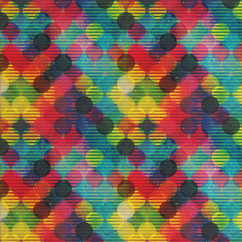 Tissu de cercle, l 58 po x L 180 po