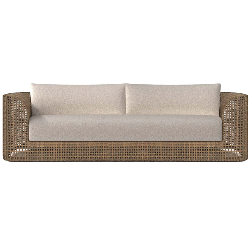 Bliss Outdoor Sofa, Toodaloo Natural