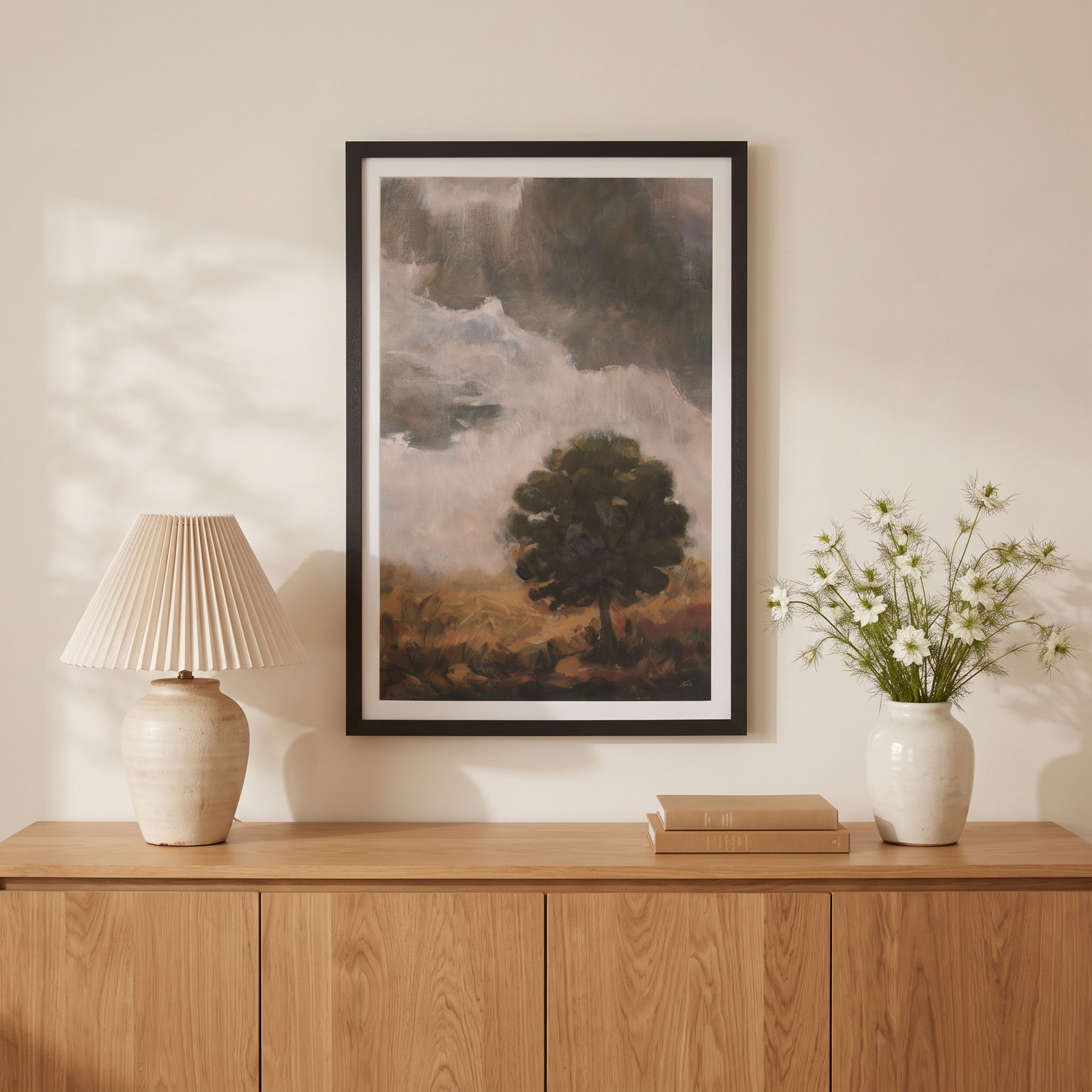 Memorable Sky Hand-Embellished Print, 43.0L x 1.6W x 63.0H, 1