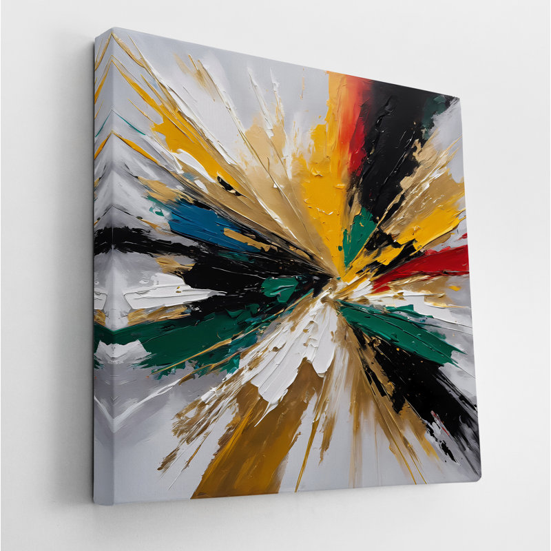 Color Burst, 42" H x 42" W