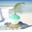 Iced Marble Glass Table Vase-62247919