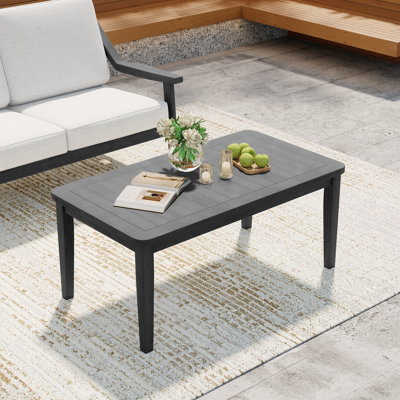 Solid Wood Teak Outdoor Coffee Table