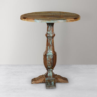 Killingly Round Solid Wood Dining Table