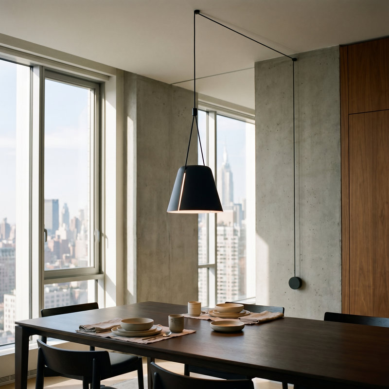 Attic 1 - Light Pendant, Black
