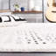 Megnan Area Rug In Ivory & Black-150641426