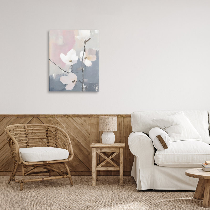 Toile lavande brume, conception de Riley B, H 20 po x l 16 po