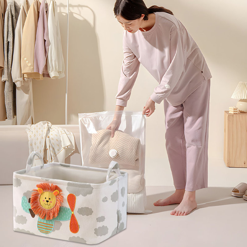 Panier de rangement multifonctionnel, H 15,7 po x l 11,8 po x P 11,8 po