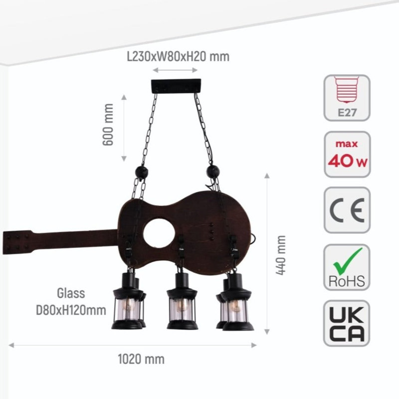 Ailan 3 - Light Kitchen Island Chandelier