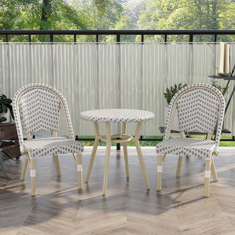 Icarus 3 Piece Kid Seating Group, Taupe, Cream