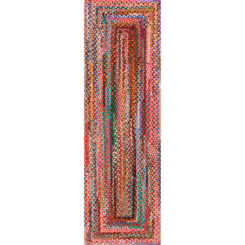 Pulteney Cotton Hand Woven Area Rug, Runner 76 x 366cm