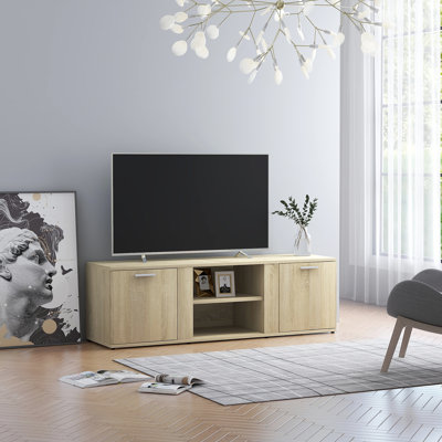 Agnete Unfinished TV Stand for TVs up to 55"
