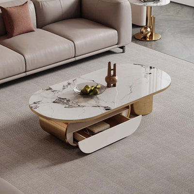 Italian style sintered stone end table
