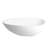Matte White 59" Freestanding Soaking Bathtub, Stone Resin Constitution, , Ergonomic Lumbar Support, Fast Draining System Composition, Lumbar, Feature