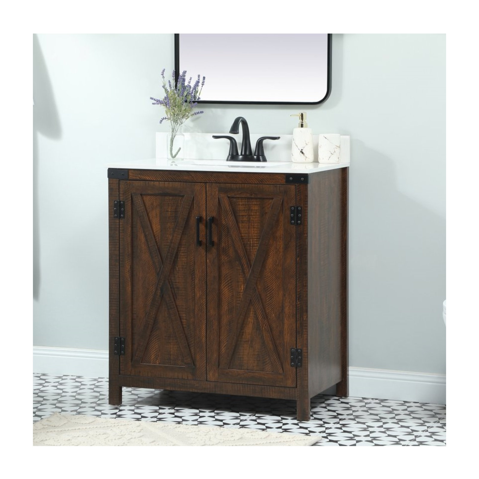 Slayton 30'' Single Bathroom Vanity, Expresso