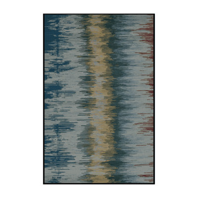 Tapis gris lavable à la machine