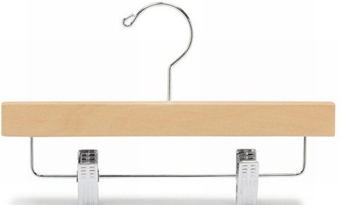 Wooden Pant/Skirt Nursery Kids  Hanger for Skirt/Pants (Set of 25) Only Hangers Inc. 
