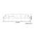 Modern simple piano key sofa-106321287