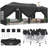 Canopy 10x20 Pop Up Canopy Tent with 6 Sidewalls, One Push Party Tents for Parties Outdoor Wedding Waterproof Gazebo Commercial Event Tent with Sandbags-114878561