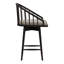 Tabouret de comptoir pivotant 27 po