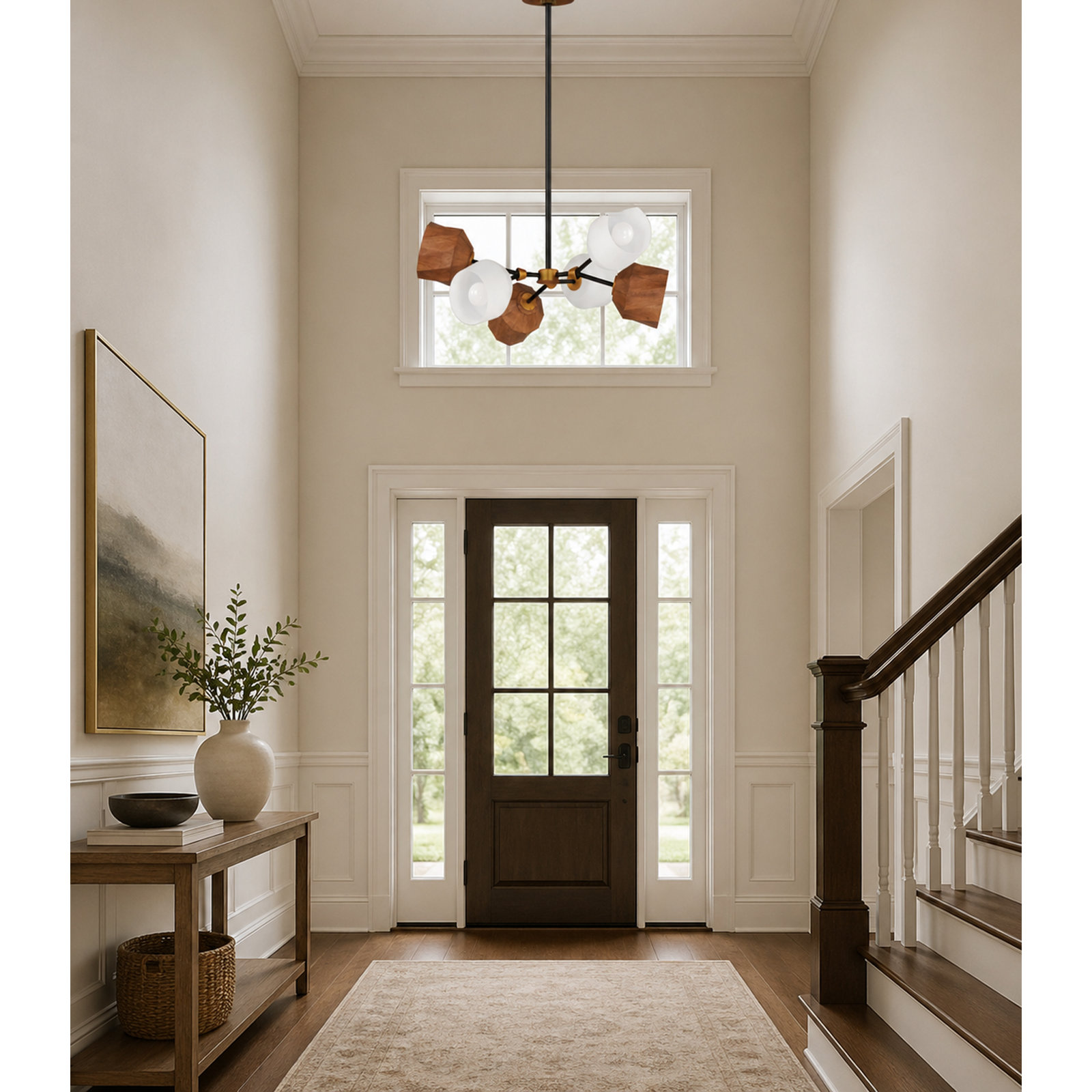 Mirielle Pendant, 15.75" H x 30.75" W x 30.75" D, 6