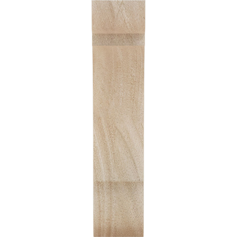 Support olympique en bois, Hévéa, H 8 po x l 1,75 po x P 8 po