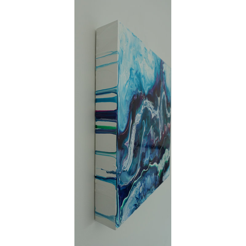 Jeweled Waves Painting by Cynthia White