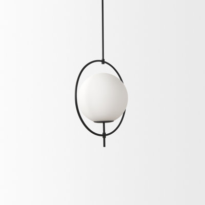 Luminaire suspendu sphère 1 lumière Meredi