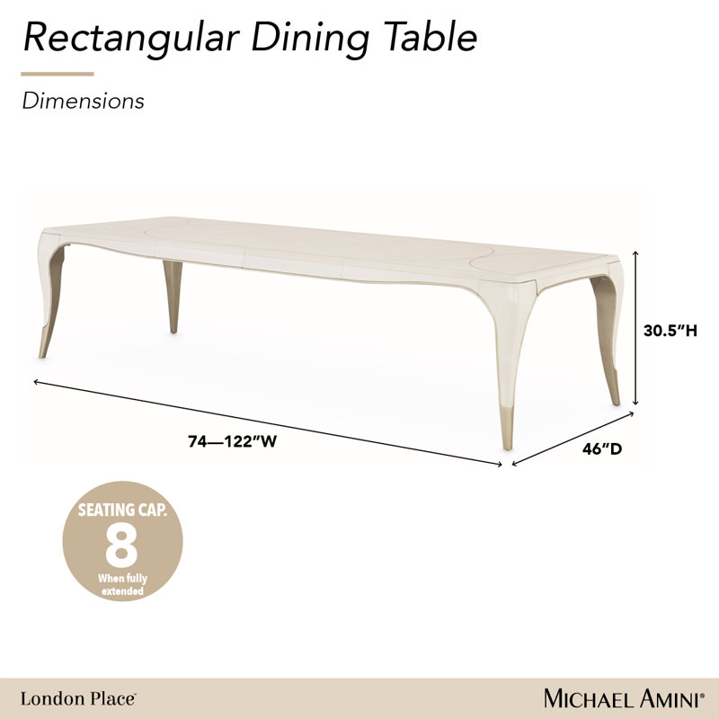 London Place Extendable Dining Table