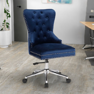 Engapnach Tuftet Velvet Office Chair