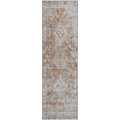 Premium Machine Washable Barry AMF1229 Global Rug