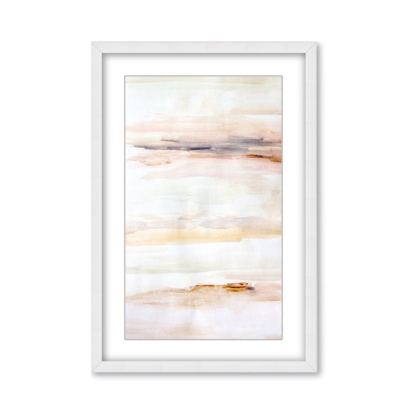 Abstract Summer Dusk, 30" H x 24" W