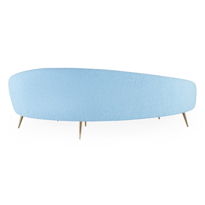 Ether Curved Sofa, Cirrus Sky