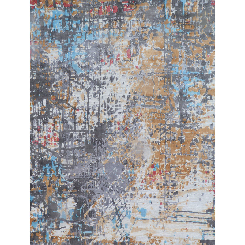 Reflections Abstract Area Rug, Rectangle 10' x 14'