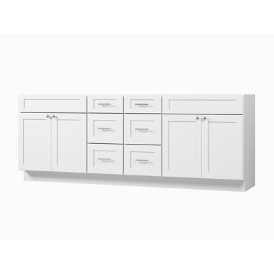 Base de meuble-lavabo double Disar 90