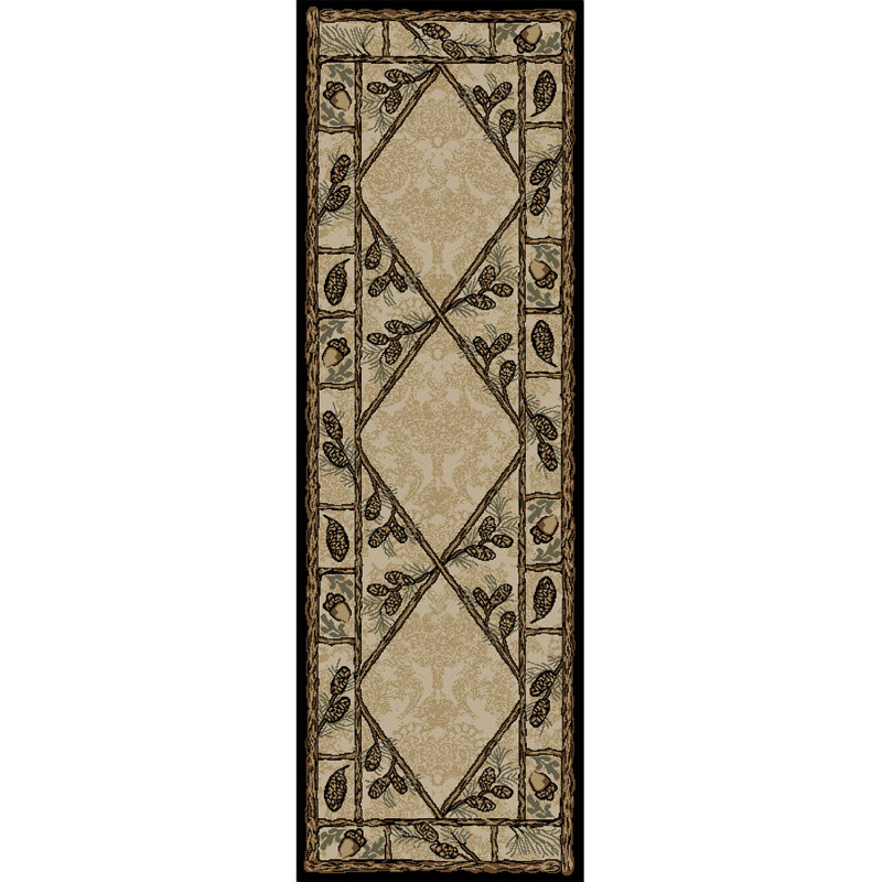 Seagle Floral Indoor Rug, Runner 2' x 8'