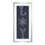 Art textuel encadré Bejewel Joy Champagne