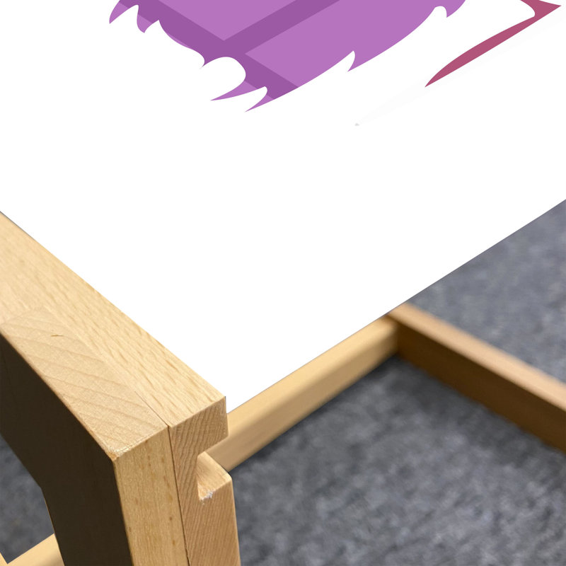 Jac-Dean Sled Coffee Table, 62cm H x 74cm W x 40cm D