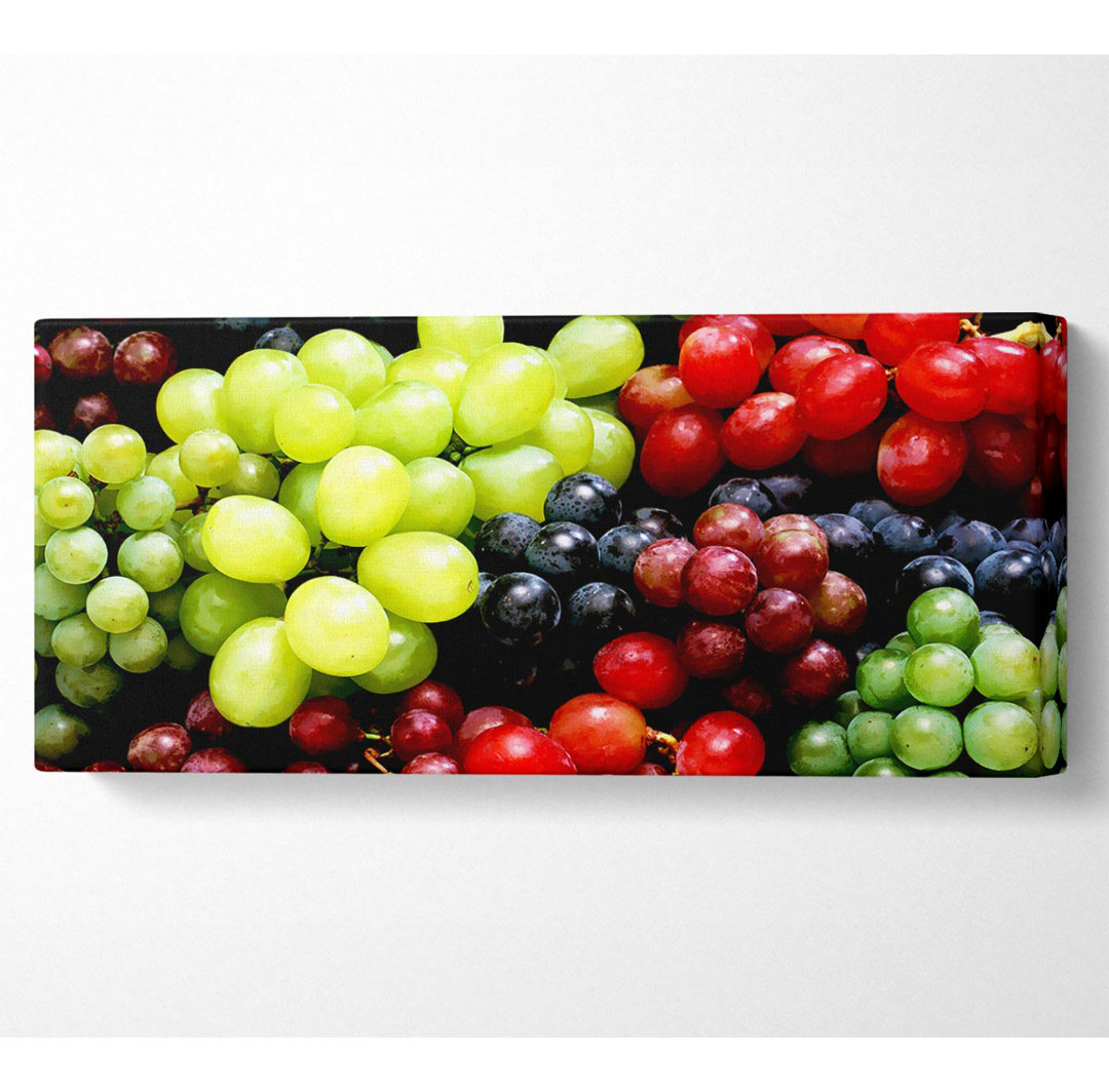 Nothing But Grapes - Kunstdrucke auf Segeltuch