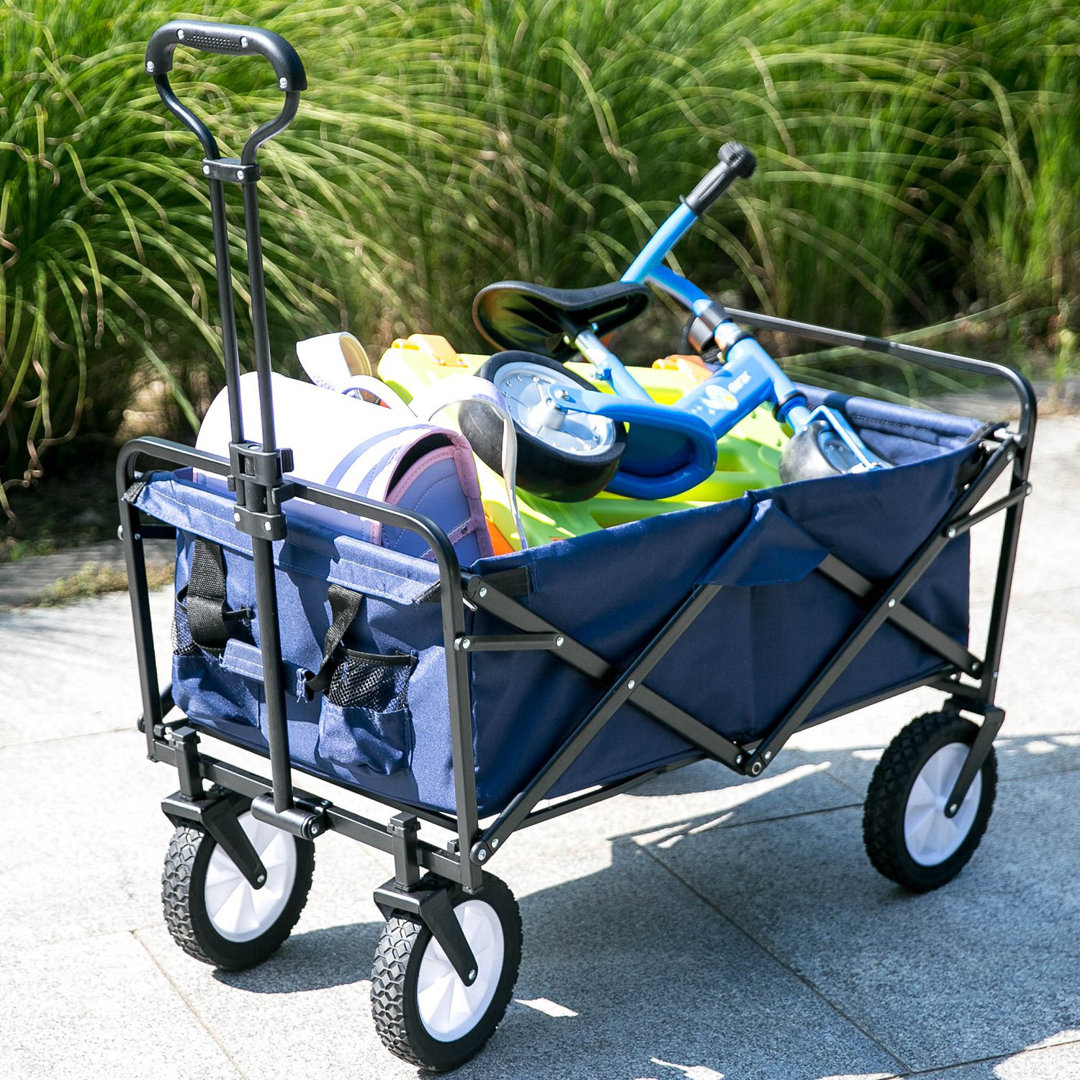 Lavender 25cm H x 80cm W x 44cm D 50kg Garden Portable Hand Truck Trolley