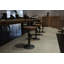 Tabouret pivotant en bois massif Jomarion