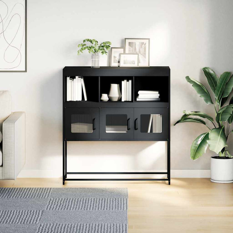 Sideboard 100.5X39x107 Cm Cold-Rolled Steel, Anthracite