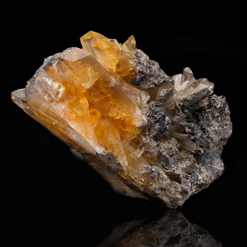 Anglesite de la mine de Tsumeb, Namibie