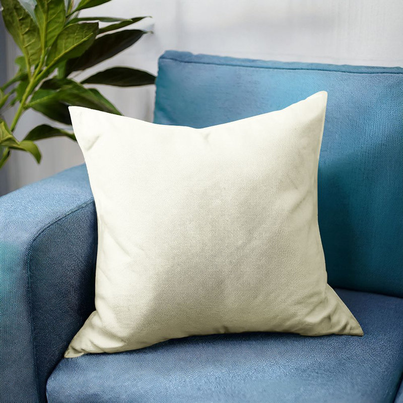 Cushion Cover, Square 55cm, Ivory