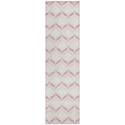 Machine Washable Indoor/Outdoor Jourdan ACN2379 Geometric Rug