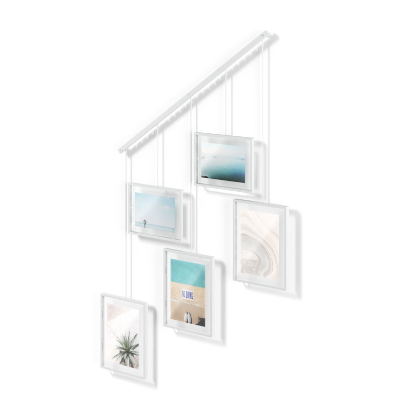 Gallery Wall Picture Frame - Frames Included: 5, White