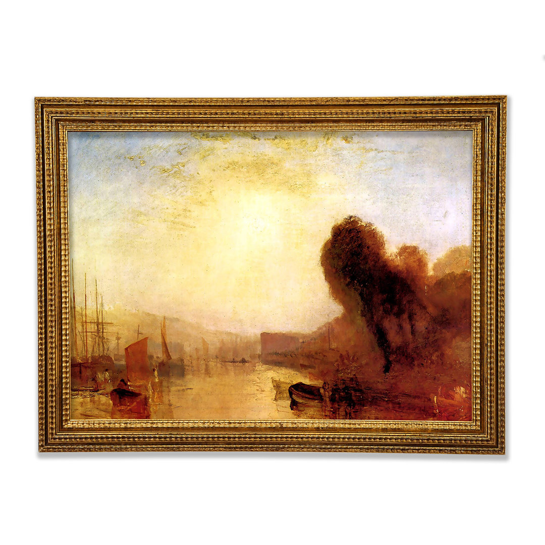 Regatta bei Cowes Castle von Joseph Mallord Turner - Druck