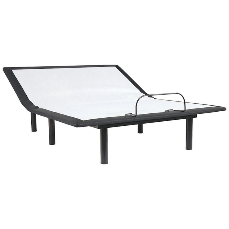 Isaacs Adjustable Bed, Black, Queen