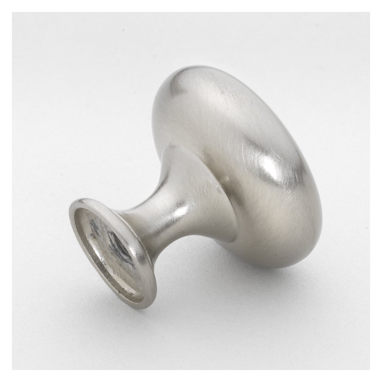 Classic  Mushroom Knob, Satin Nickel