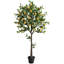Citronnier artificiel 59 po en pot